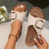 Lauréva - Women Comfort Buckle Strap Sandals