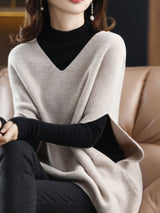 Marcelline – Women V Neck Knit Vest