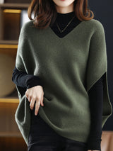 Marcelline – Women V Neck Knit Vest