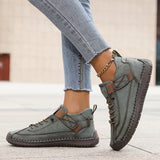 Danielle - Casual Lace Up Ankle Boots for Women