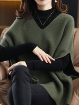 Marcelline – Women V Neck Knit Vest