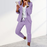 Evanthe – Women’s Blazer And Trouser Set