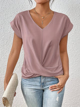 Nadia – Comfortable Women T Shirt Sweetheart Neckline