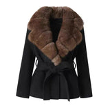 Virelia - Womens Faux Fur Coat