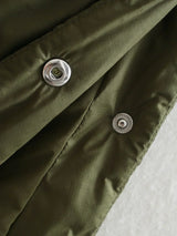 Kelira – Women’s Army Green Zip Quilted Jacket