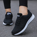 Elirah - Lace Up Casual Walking Sneakers for Women