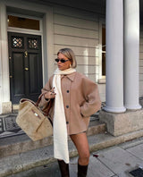 Elarise – Women’s Oversized Wool Coat