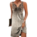Norielle - Elegant Printed Dress with Feminine Fit
