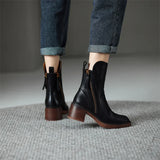 Viella – Women’s Premium Leather Ankle Boots