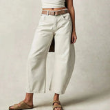 Maeliss - Womens Wide Leg Jeans