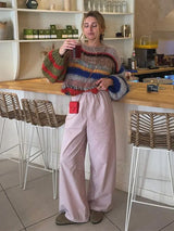 Maricel – Women’s Bold Multicolour Mohair Jumper