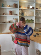 Mirah - Womens Multicolour Mohair Sweater