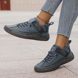 Danielle - Casual Lace Up Ankle Boots for Women