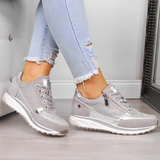 Moriana – Women Sneakers With Side Zipper Easy Fit