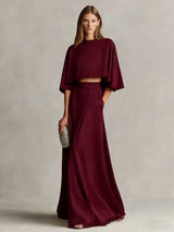 Sanira - Satin Relaxed Fit Set