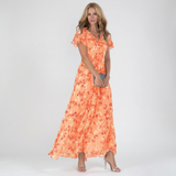 Pymira - Elegant Floral Maxi Dress