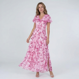 Pymira - Elegant Floral Maxi Dress