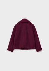 Valerienne – Women’s Cropped Double Breasted Jacket