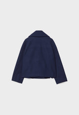 Valerienne – Women’s Cropped Double Breasted Jacket