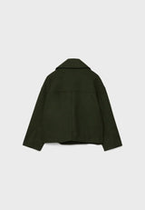 Valerienne – Women’s Cropped Double Breasted Jacket
