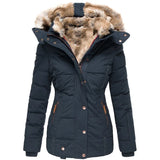 Women’s Collared Jacket - Textured Trim Design