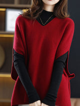 Marcelline – Women V Neck Knit Vest