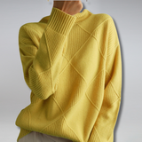 Evelora – Cashmere Turtleneck Jumper for Women