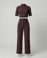 Selmara - Womens Tailored Autumn Trouser Set