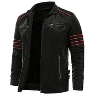Evander – Men’s Stand Collar Jacket with Side Pockets