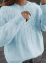 Sylvette – Women’s Warm and Fluffy Cashmere Sweater