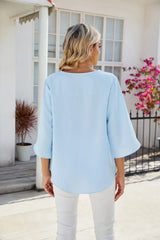 Elaran - V Neck Blouse