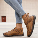 Danielle - Casual Lace Up Ankle Boots for Women
