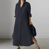 Oversized Casual Womens Shirt Dress