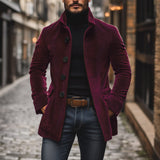 Thorne – Men’s Corduroy Coat with Slim Fit