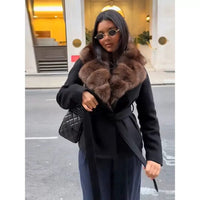 Virelia  - Womens Faux Fur Coat