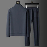 Men’s Tracksuit – Two-Piece Set with Zipper Closure