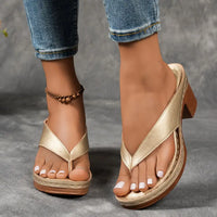 Livia – Orthopedic Slip On Sandal Heels