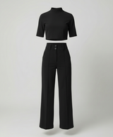 Selmara - Womens Tailored Autumn Trouser Set