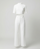 Selmara - Womens Tailored Autumn Trouser Set