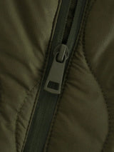 Kelira – Women’s Army Green Zip Quilted Jacket