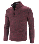 Daxton – Men’s Half Zip Mock Neck Sweater