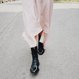 Velynn – Women Lace Up Leather Ankle Boots