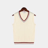 Brennor – Classic V Neck Mens Knitted Sweater Vest
