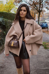 Elarise – Women’s Oversized Wool Coat