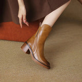 Sorelia – Women’s Premium Leather Ankle Boots