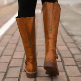 Nelina – Women Premium Orthopedic Leather Boots
