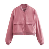 Ellie – Women’s Cropped Jacket With Pockets