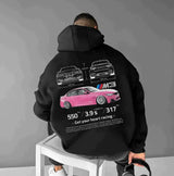 Men’s Hoodie – Racing Print Pullover