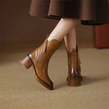 Sorelia – Women’s Premium Leather Ankle Boots