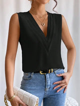 Minna - Elegant Sleeveless Womens Blouse